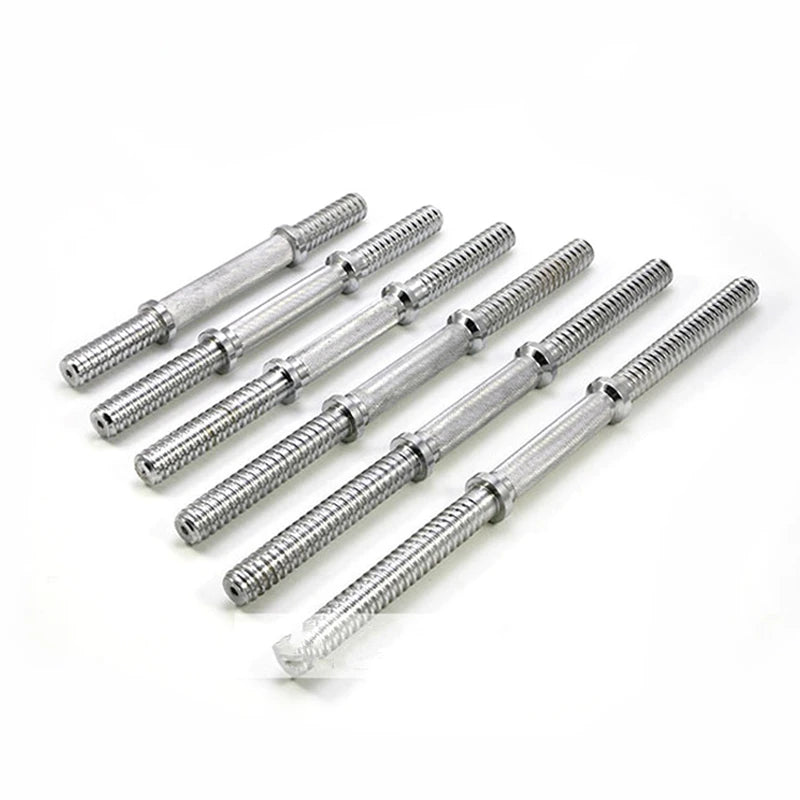 30/34/40/45/50cm Length For Home Gym Fitness Dumbbell Bars With Clamps 25mm Standard Threaded Dumbbell Handles F2105