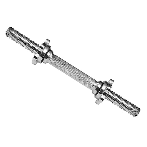 30/34/40/45/50cm Length For Home Gym Fitness Dumbbell Bars With Clamps 25mm Standard Threaded Dumbbell Handles F2105