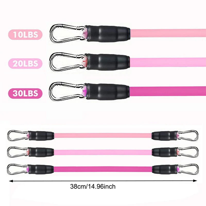 Resistance Band Set Ankle Straps Workout Exercise Equipment Fitness Yoga Elastic Fitness Bands For Gym Man And Woman Sport