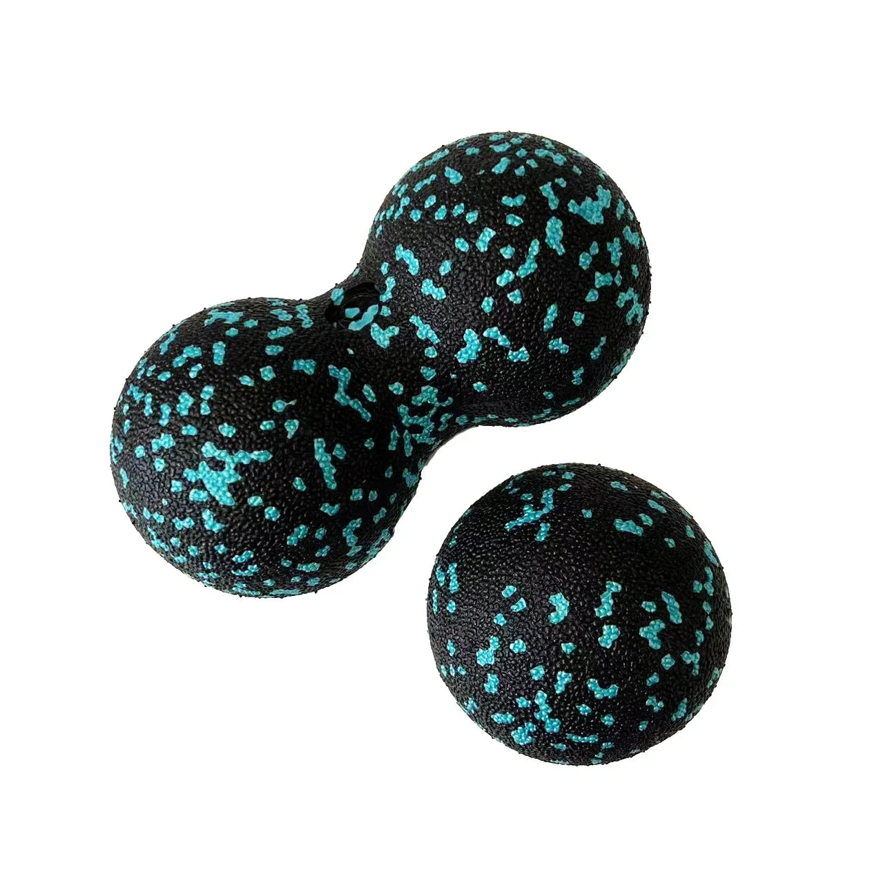 EPP 8cm Peanut Massage Ball High Density Muscle Relaxation Yoga Fitness Myofascia Ball for Pain Relief and Body Recovery