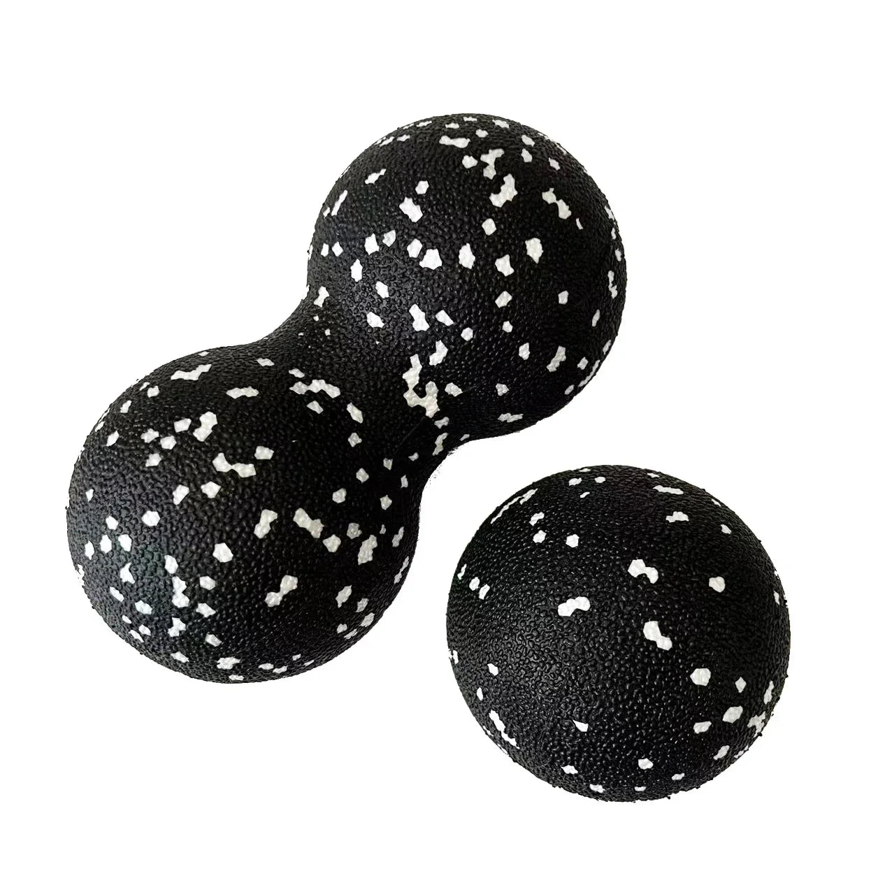 EPP 8cm Peanut Massage Ball High Density Muscle Relaxation Yoga Fitness Myofascia Ball for Pain Relief and Body Recovery
