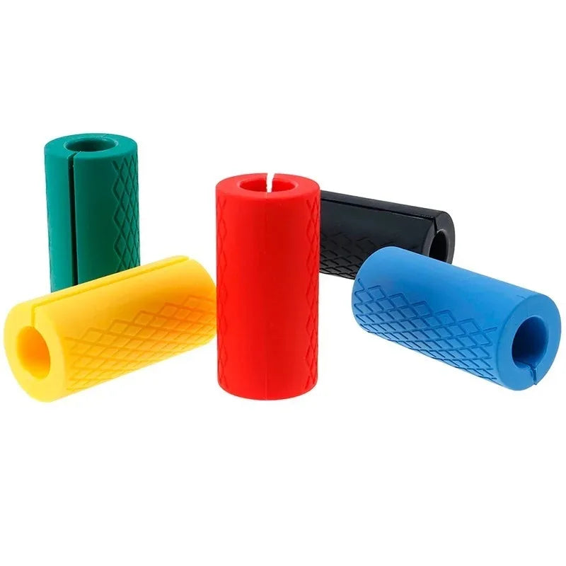 1 /2PCS Barbell Dumbbell Booster Grip Portable Fitness Equipment Fitness Equipment Accessories Avoid Injury Increase Friction
