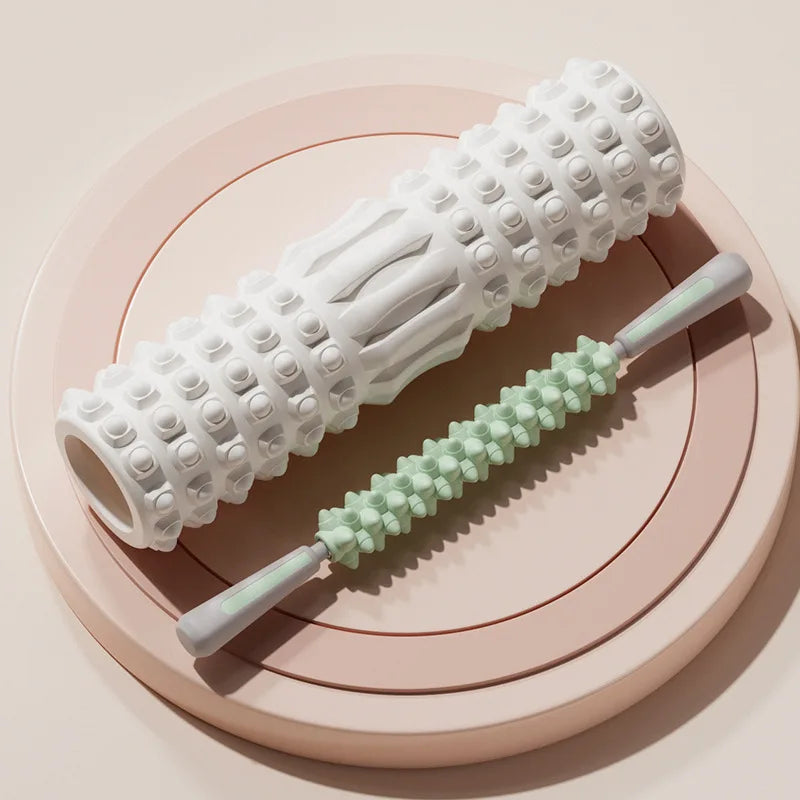 Foam Muscle Massage Rollers Density Back Foam Roller Back Pain Relief Muscle Legs Arms Recovery Yoga Fitness Training Roller