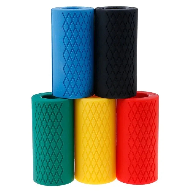 1 /2PCS Barbell Dumbbell Booster Grip Portable Fitness Equipment Fitness Equipment Accessories Avoid Injury Increase Friction