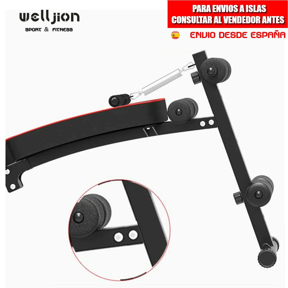 Dumbbell Stool Foldable Weight Bench Incline Weight Bench Multifunctional Bodybuilding for Comprehensive Training Fitness Machine Gym Home