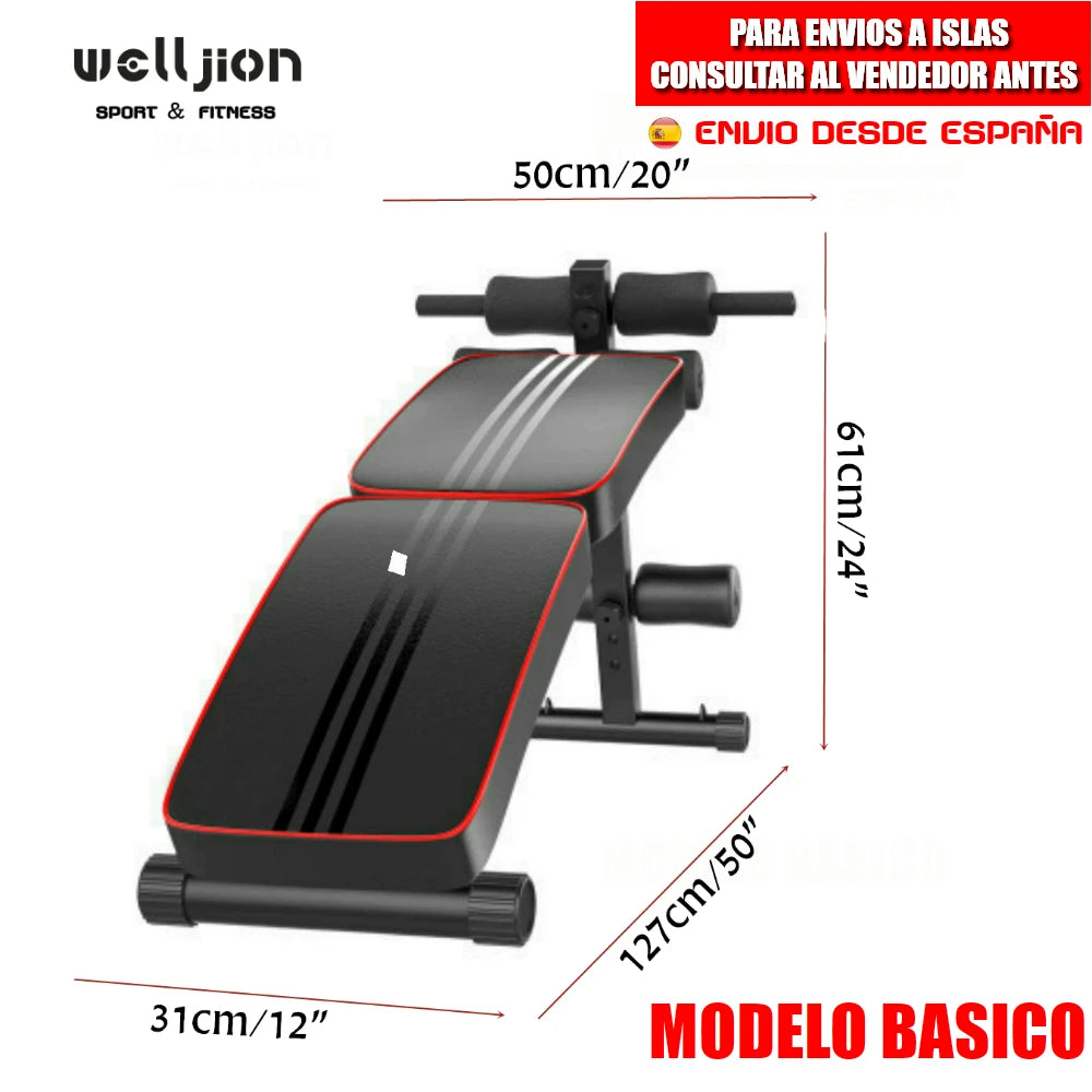 Dumbbell Stool Foldable Weight Bench Incline Weight Bench Multifunctional Bodybuilding for Comprehensive Training Fitness Machine Gym Home